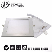 Luz de painel magro branca do diodo emissor de luz 6W (quadrado)